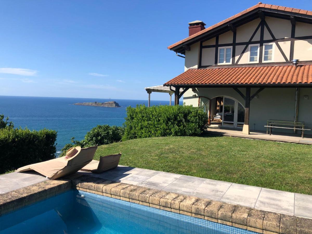 Вилла Adosado En La Costa Con Excelentes Vistas Al Estuario De Urdaibai Мундака Экстерьер фото