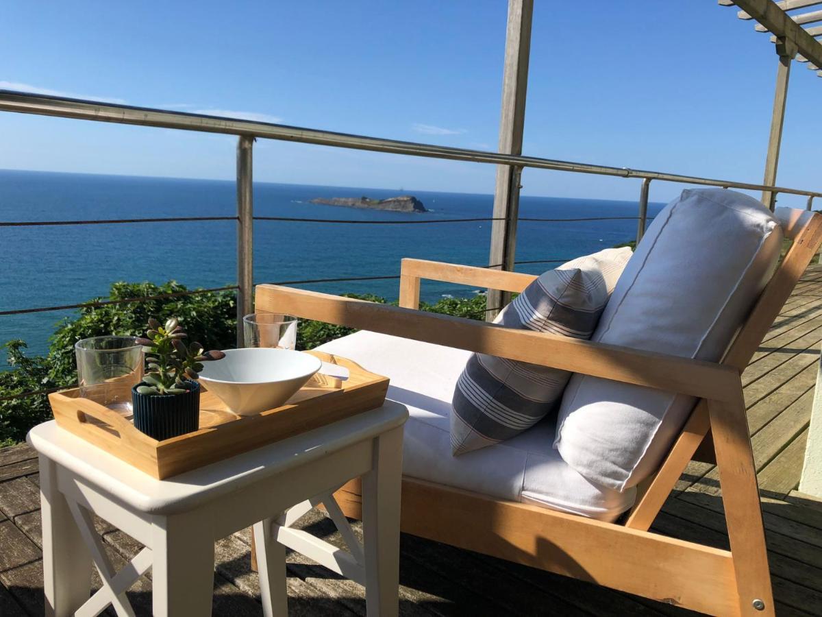 Вилла Adosado En La Costa Con Excelentes Vistas Al Estuario De Urdaibai Мундака Экстерьер фото